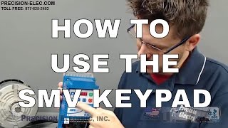 How To Use The SMV Variable Frequency Drive VFD Keypad [upl. by Jorgensen]