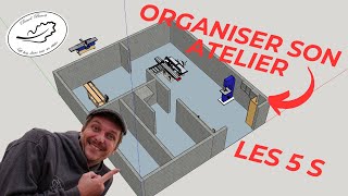 organiser son atelier de menuiserie La methode des 5 s [upl. by Amol]