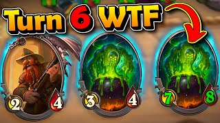 INSANE Turn 6 Highroll Destroys the Lobby  Hearthstone Battlegrounds [upl. by Primrose]