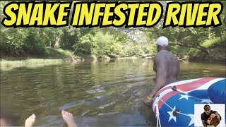 SNAKE INFESTED RIVER Neuse river walkingtrending [upl. by Titania280]