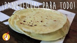 Panqueques Para Todo  Receta Súper Fácil  Tenedor Libre [upl. by Rehtae]