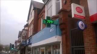 URMSTON TOWN CENTERS amp FLIXTON ROAD MANCHESTERUK Day 5 of FallLogMas [upl. by Amarette]