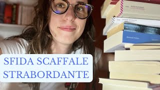 SFIDA DELLO SCAFFALE STRABORDANTE Sfida di lettura annuale 📚📎 sfidascaffalestrabordante libri [upl. by Innavoig]