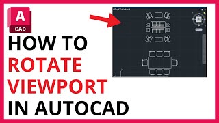 How to Rotate Viewport in AutoCAD QUICK GUIDE [upl. by Sialac601]