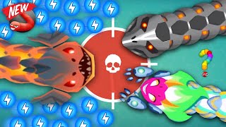 SNAKE IO 🐍 SPATY OMG  Volcanic Bloom  PRO SNAKES vs BOSS MAFUFU New Event 🐍 Epic Snakeio Gameplay [upl. by Aerdnahs]