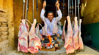 Tando Adam ki Bakra Raan Sajji Recipe  Goat Leg Sajji  TANDO ADAM SAJJI MAKING  Mubashir Saddiqu [upl. by Anitnelav]