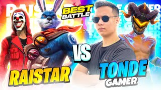 Raistar Vs Tonde Gamer Best Clash Squad Battle Game play 😲 Who Will Win Garena Free Fire [upl. by Enneyehs]