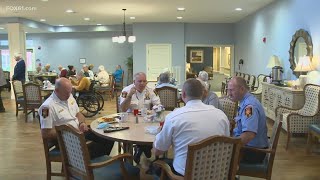 Torrington senior living center honors community heroes with a special breakfast [upl. by Atronna]