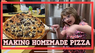 Making Homemade Pizza [upl. by Thirza]