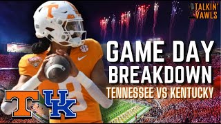 Game Day Breakdown  7 Tennessee vs Kentucky [upl. by Renrut203]