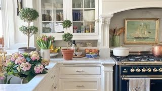 Shabby Chic Kitchen Decor Farm House Kitchen Country Style Kitchen [upl. by Namzzaj]