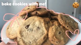 BAKE COOKIES WITH ME 🍪🤍 [upl. by Costanza]