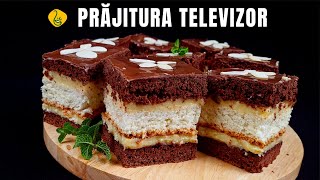 Prajitura televizor  cea mai preparata prajitura la mine acasa [upl. by Tertias]