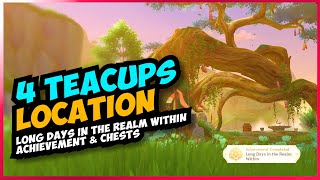 4 Teacups Locations PuzzlesHidden chestsAchievement  Genshin Impact guides [upl. by Ralyat983]