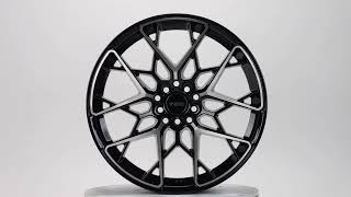 NS Wheels  NS1807 Gloss Black Machined [upl. by Alexio300]