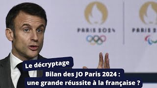 Bilan des JO Paris 2024  une grande réussite à la française [upl. by Yanaj]