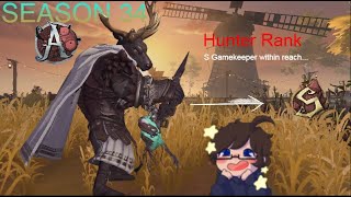 IDV Season 34 Hunter Rank Gamekeeper SBadge Time [upl. by Idleman]