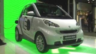 SMART Electric ForTwo  2008 Paris Auto Show [upl. by Northrop]