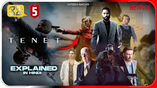 Tenet 2020 Movie Explained In Hindi  ODEX Movie 5  Netflix Tenet हिंदी  उर्दू  Hitesh Nagar [upl. by Maibach]