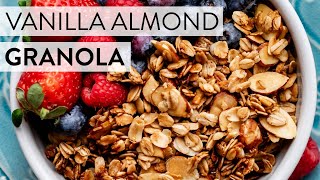 Vanilla Almond Granola  Sallys Baking Recipes [upl. by Peale82]