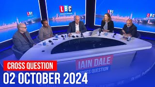 Cross Question with Iain Dale 0210  Watch Again [upl. by Tiphane]