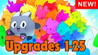 Unlocking Upgrades 125 1 in 55k RNG  ROBLOX Pets Go [upl. by Etnahsa]