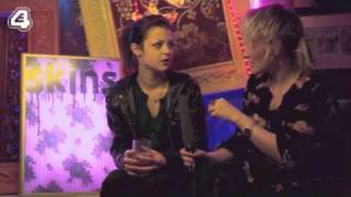 E4 Skins  Series 3  Cast Interview  Kathryn Prescott Emily [upl. by Hoxsie]