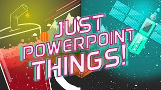 Just Power Point Things Best Microsoft PowerPoint 2013 SpeedArt Compilation  PowerPoint Pro [upl. by Drarej]