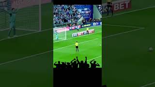 Soccer quotAmazing Goalie Saves Penalty Kick with Backflip Movequot [upl. by Einahteb]