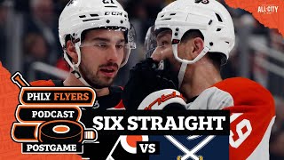 Philadelphia Flyers drop to sixstraight losses in Fedotovs first NHL start tight playoff race [upl. by Stroud]