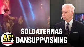 Ryska soldaternas dansuppvisning på ”Lärardagarna” [upl. by Leanora]