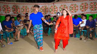 Sara Jibon Porso Lungi  Biyair Bel Nai  বিয়াইর বেল নাই  Bangla Weddig Dance Performance  Mahi [upl. by Kalin]