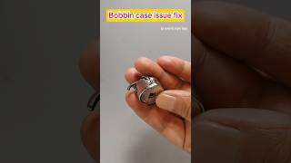 Thread coming out from bobbin case  How to fix  sewingtipsandtricks diy sewingmachinerepair [upl. by Eniledgam]