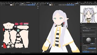 Live🔴 Blender Character Modeling  Frieren [upl. by Nikal]