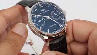 IWC Portuguese 7 Day Automatic 5001 Review [upl. by Ilana186]