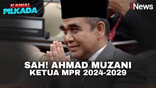 Sah Ahmad Muzani Terpilih Sebagai Ketua MPR 20242029  Kawal Pilkada 0310 [upl. by Iamhaj]