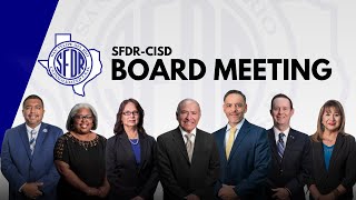 SFDRCISD Board Meeting  October 28 2024  600pm [upl. by Aric539]