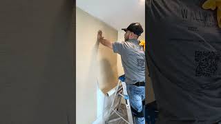 How to Install Vinyl Wallpaper [upl. by Atteuqaj]