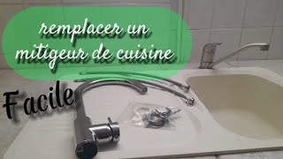 Comment changer un robinet de cuisine  salle de bain [upl. by Coriss257]