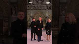 Trump Macron Zelenskyy discuss global issues in Paris amid Ukraine conflict [upl. by Atiral208]