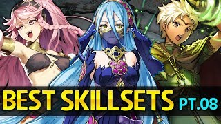 Fire Emblem Heroes  BEST Skillsets Guide Part 8  AzuraOliviaShigureInigoCelicaMae amp more [upl. by Atillertse]