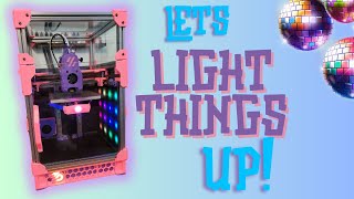 Installing Lights on the Voron 02 amp Trident LDO 350  Giveaway 🔥💡  3D Printing Livestream [upl. by Einnus]