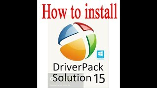 Installation Auto driver DriverPack 15 How to install driver pack solution 145 Bangla Easily [upl. by Seem389]