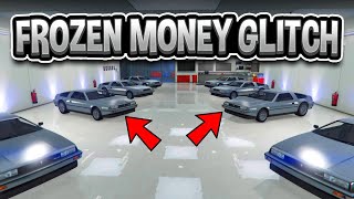 FROZEN MONEY GLITCH GTA 5 ONLINE TODO GRATIS SOLO SIN AYUDA PLACAS LIMPIAS [upl. by Nahgem]