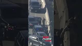 Officers swarm car chase suspects vehicle  Car Chase Channel [upl. by Suiravaj228]