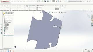 Formation SolidWorks création pièce en tôle dépliage tôlerie [upl. by Natelson]