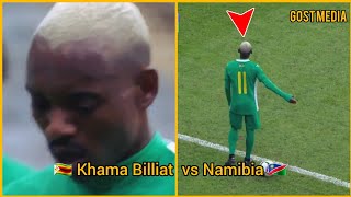 Khama billiat 🔥returns to South Africa 🇿🇦 since leaving Kaizer chiefs⚫️🟡 with a goal vs 🇳🇦 Namibia [upl. by Llekim]