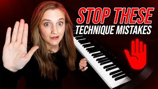 6 Piano Technique Mistakes That Are Holding You Back And How To Fix Them [upl. by Noma127]