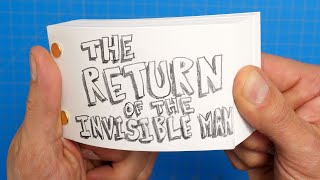 Return of THE INVISIBLE MAN  Flipbook [upl. by Beetner513]