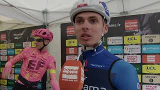 Romain Grégoire  Interview au départ  Etape 2  Critérium du Dauphiné 2024 [upl. by Rihsab]